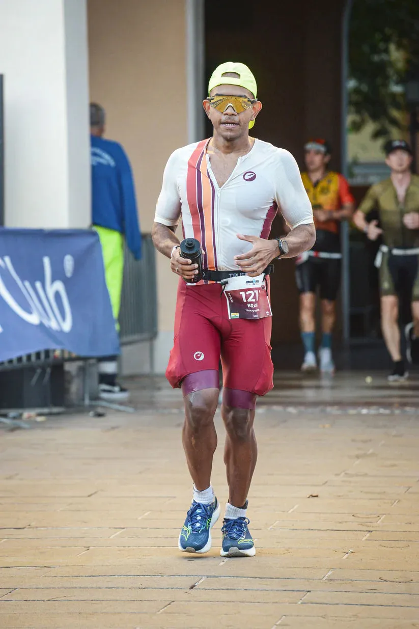 Apace Butterfly Men's Triathlon Suit (Ruby)