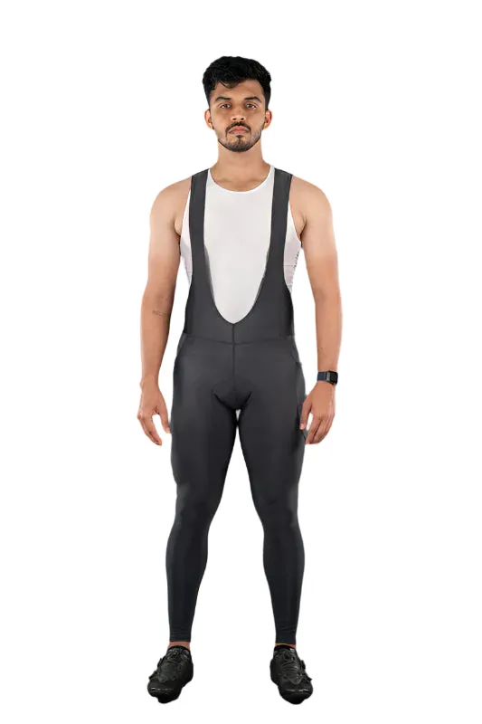 Apace Gel Padded Men's Cycling Bib Full Tights (Nightrider)