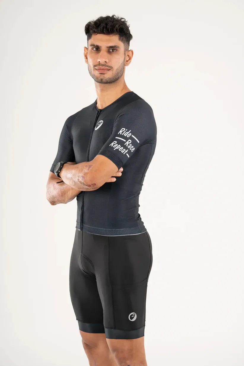 Apace Unisex Cycling Jersey (Stealth)