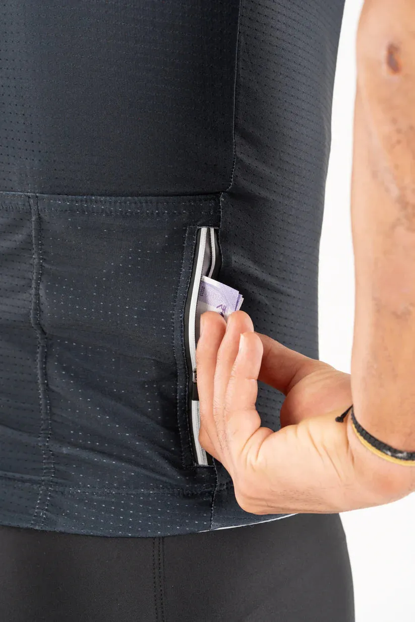 Apace Unisex Cycling Jersey (Stealth)