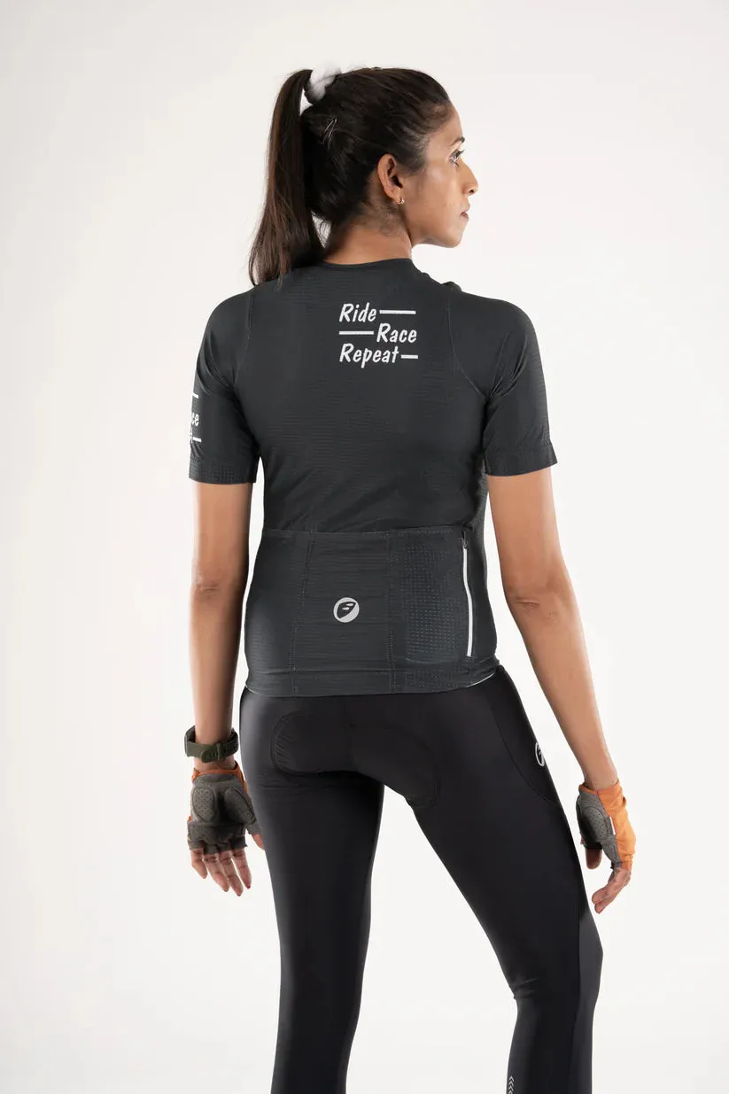 Apace Unisex Cycling Jersey (Stealth)
