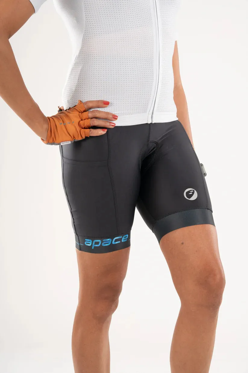 Apace Verge Nuovo Women's Triathlon Shorts (Black)