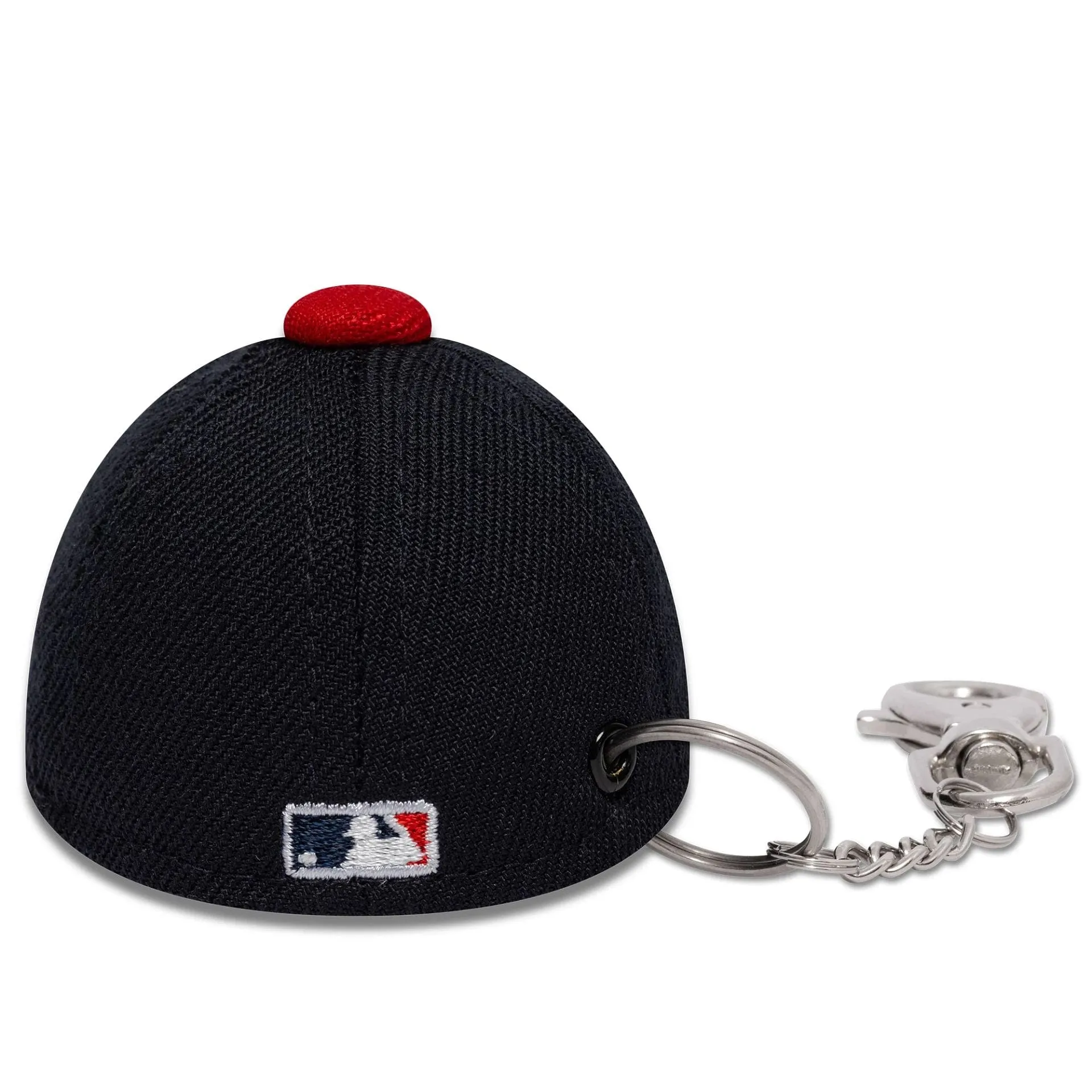 Atlanta Braves MLB Mini Cap Navy Key Chain NEW ERA