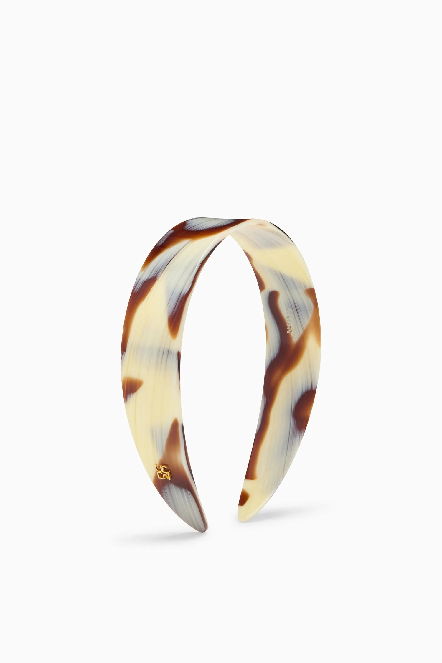 Ava Wide Headband - Horn Ulla Johnson