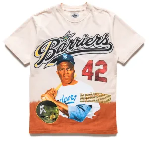 Barriers Worldwide Jackie Robinson Tee - Brown