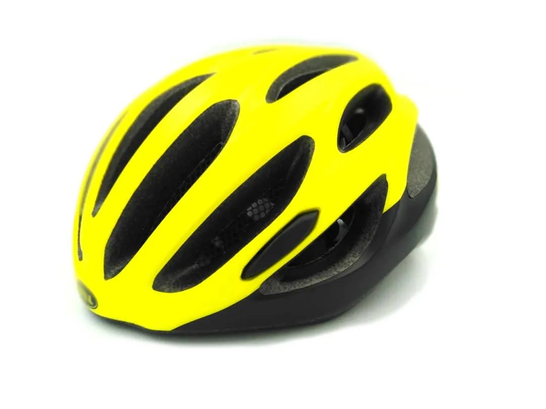 Bell Draft Road Cycling Helmet (Matte Hi-Viz/Black)
