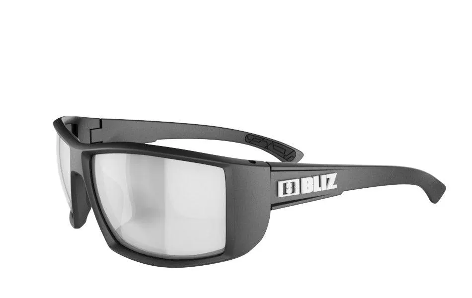 Bliz Drift Polarized Sport Sunglasses (Brown Silver Mirror/Matte Black)