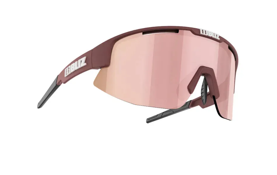 Bliz Matrix Small Glasses (Matte Wine Red)
