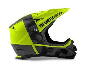 Bluegrass Intox MTB Cycling Helmet (Fluo Yellow/Black Camo/Matt)