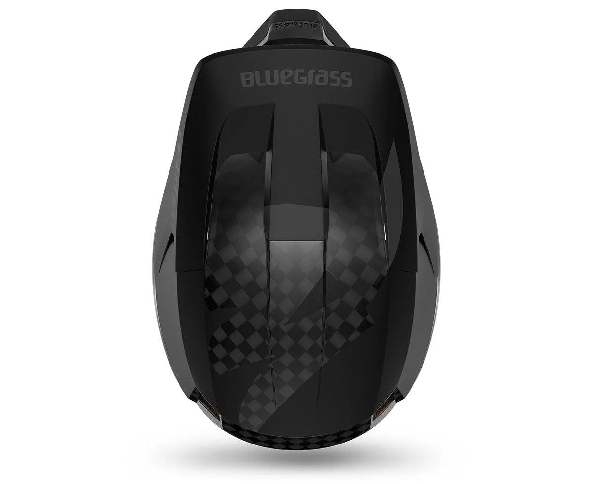 Bluegrass Legit Carbon MTB Cycling Helmet (Black/Matt)