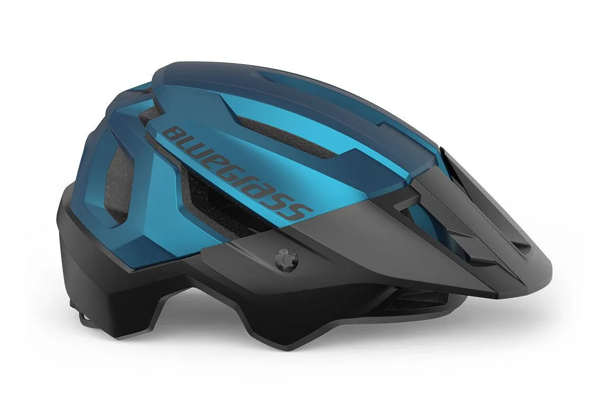 Bluegrass Rouge MTB Cycling Helmet (Blue Metallic/Matt)