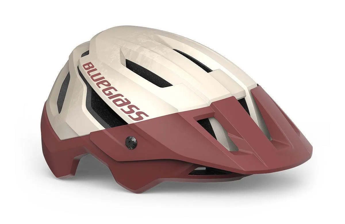 Bluegrass Rouge MTB Cycling Helmet (Off White/Matt)
