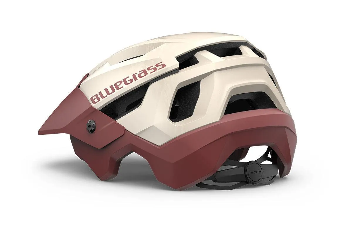 Bluegrass Rouge MTB Cycling Helmet (Off White/Matt)