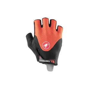 Castelli Arenberg Gel 2 Mens Cycling Gloves (Fiery Red/Black)