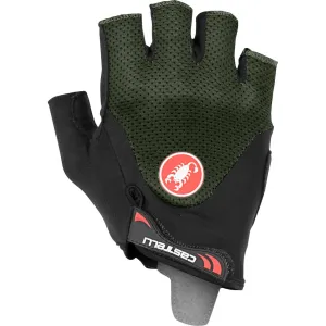 Castelli Arenberg Gel 2 Mens Cycling Gloves (Military Green)