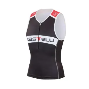 Castelli Core Men's Triathlon Top (Black/White/Red)