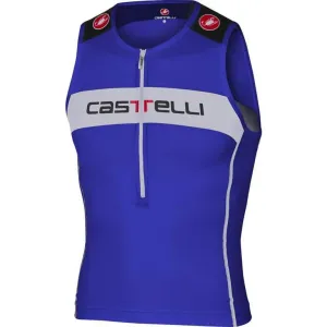 Castelli Core Men's Triathlon Top (Surf Blue/White)