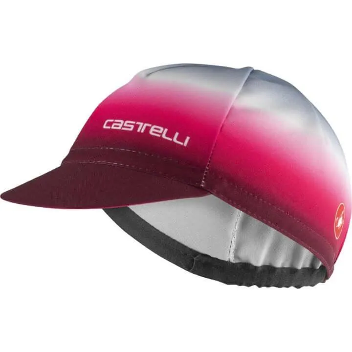 Castelli Dolce Cap (Light Steel Blue/Bordeaux)