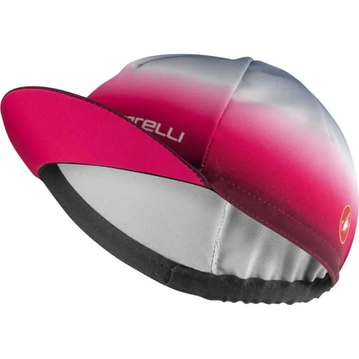 Castelli Dolce Cap (Light Steel Blue/Bordeaux)