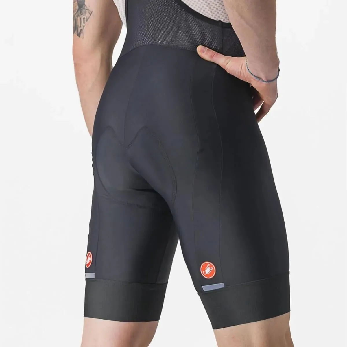 Castelli Entrata 2 Men's Cycling Bibshort (Black)