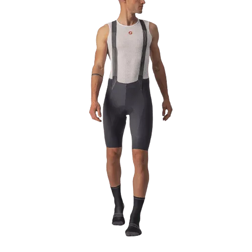 Castelli Free Aero RC Mens Cycling Bibshorts (Gray)