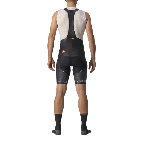 Castelli Free Aero RC Pro Mens Cycling Bibshorts (Black/White)