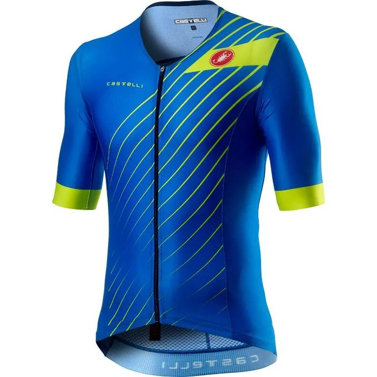Castelli Free Speed 2 Men's Triathlon Top (Drive Blue)