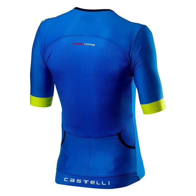 Castelli Free Speed 2 Race Men's Triathlon Top (Drive Blue)