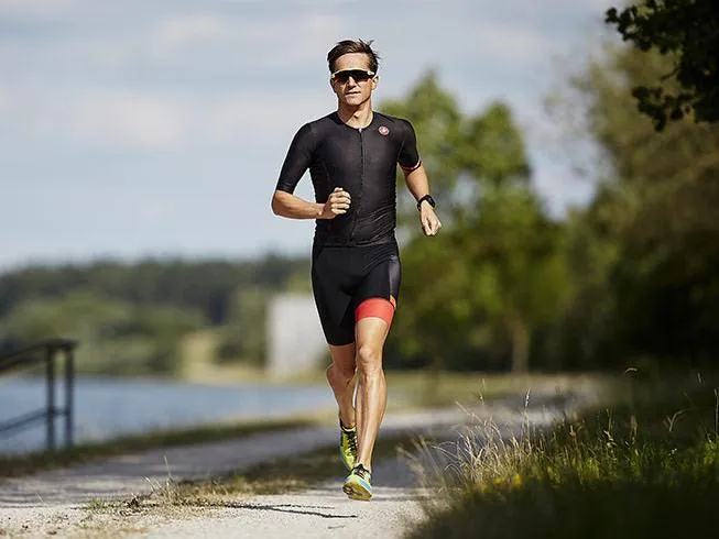 Castelli Free Speed 2 Race Men's Triathlon Top (Red/Fiery Red)