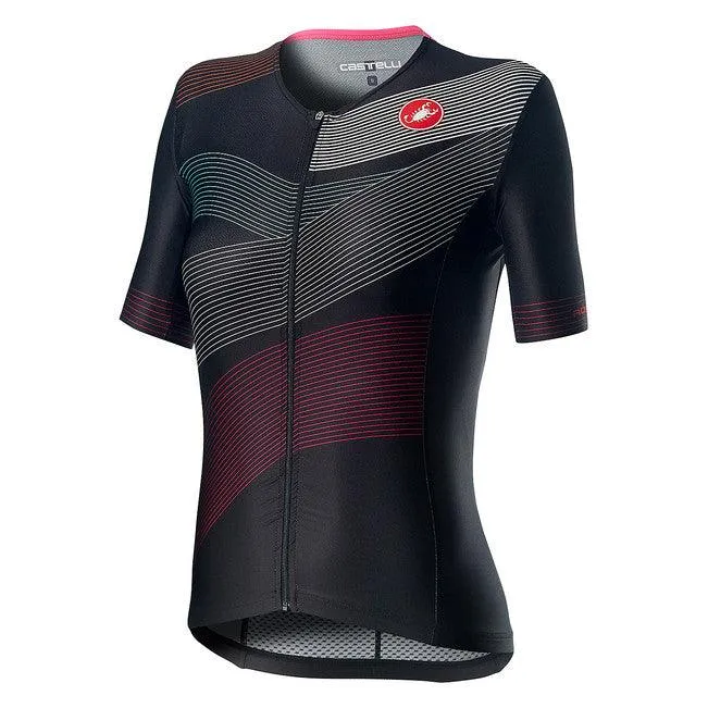 Castelli Free Speed 2 Women Triathlon Top (Multicolour Black)