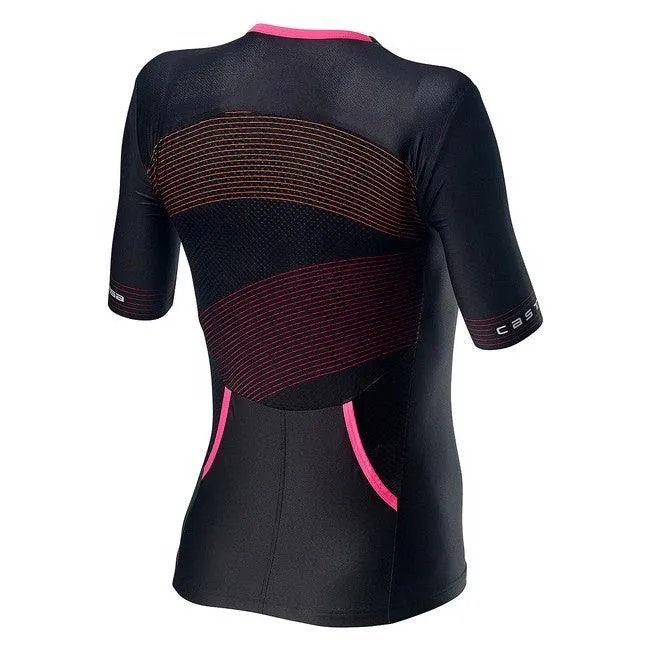 Castelli Free Speed 2 Women Triathlon Top (Multicolour Black)