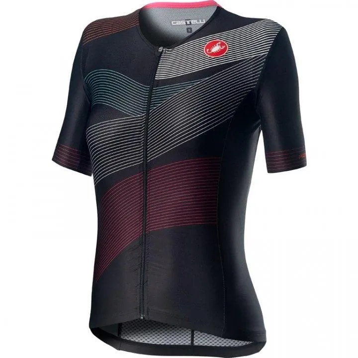 Castelli Free Speed 2 Women's Triathlon Top (Multicolour Black)