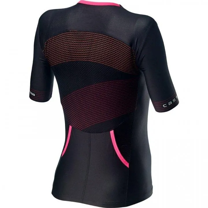 Castelli Free Speed 2 Women's Triathlon Top (Multicolour Black)