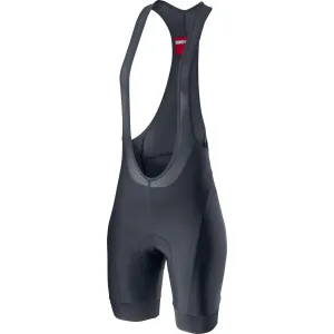 Castelli Prima Womens Cycling Bibshorts (Dark Steel Blue/Brilliant Pink)