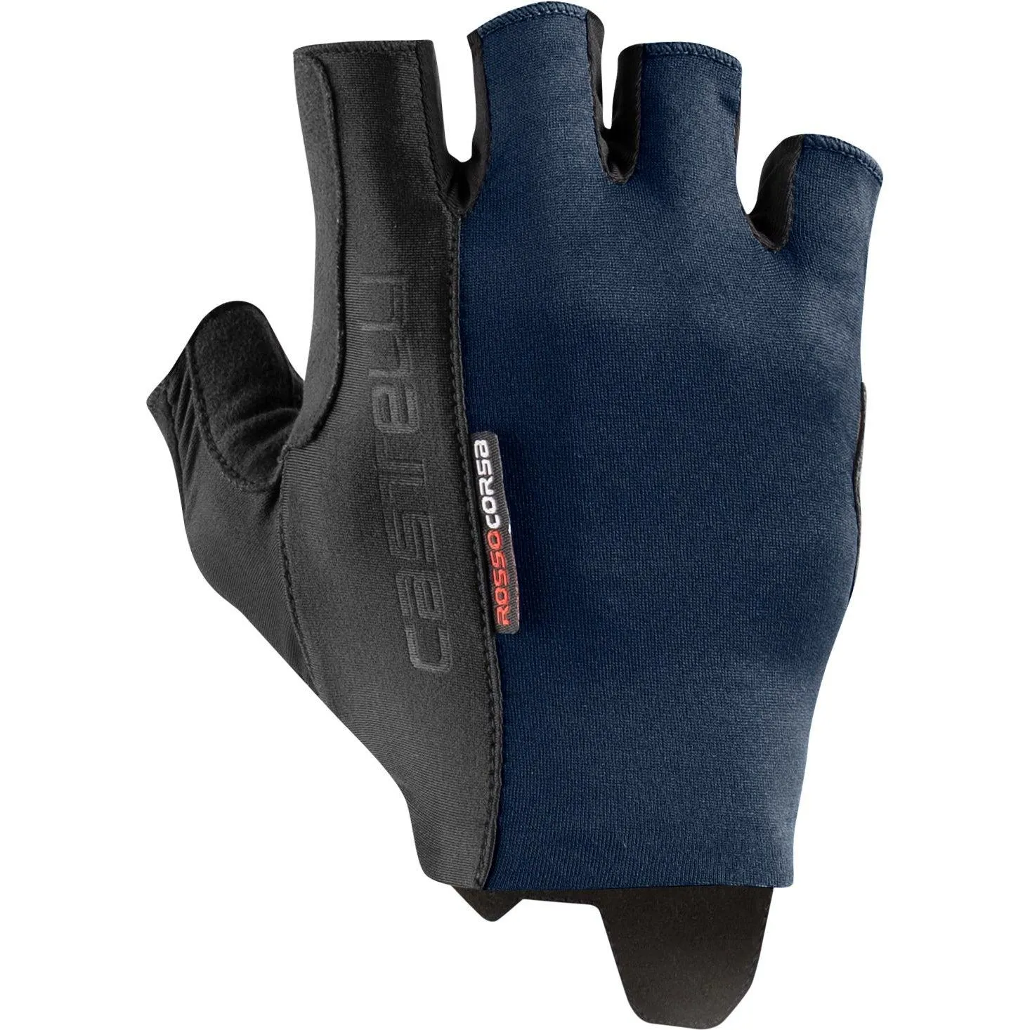 Castelli Rosso Corsa Espresso Mens Cycling Gloves (Savile Blue)