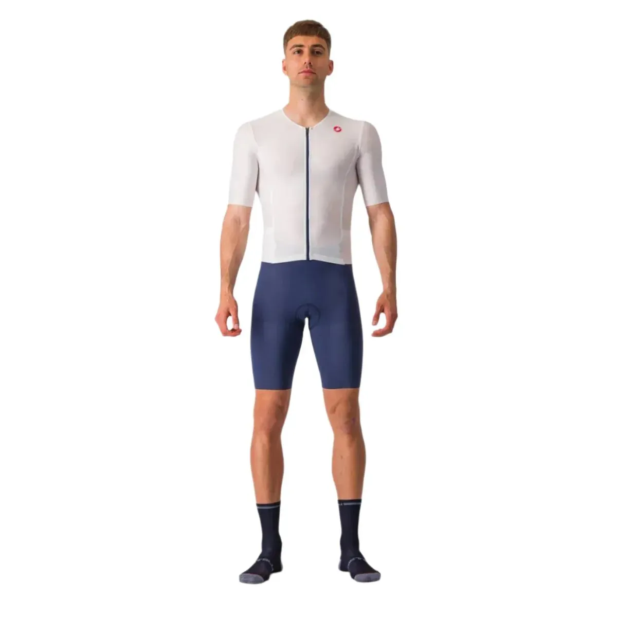 Castelli Sanremo Ultra Speed Men's Triathlon Suit (Ivory/Belgian Blue)