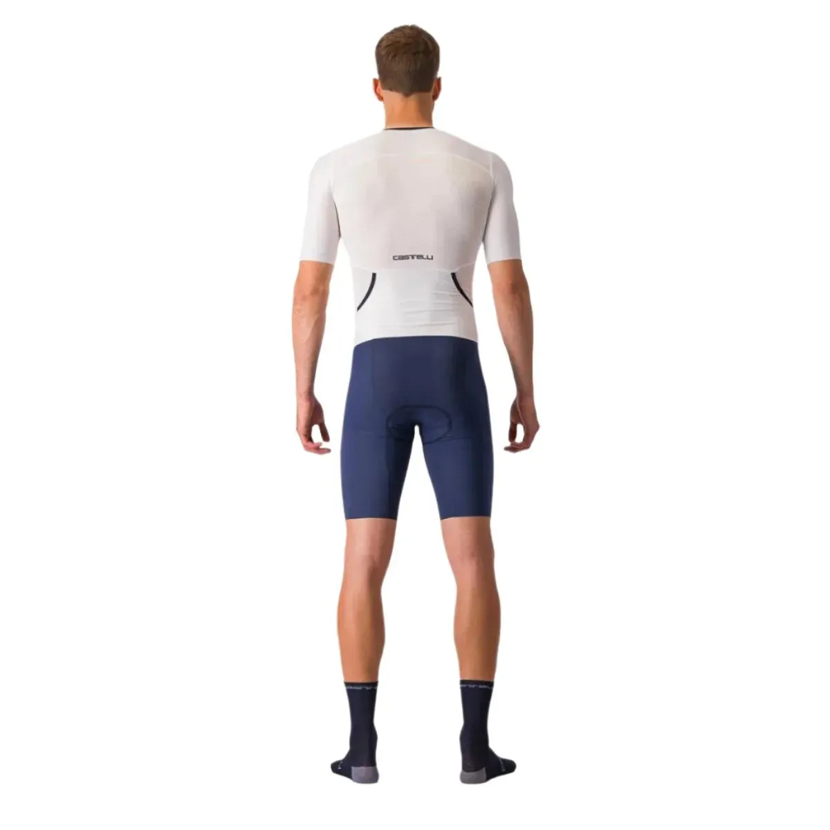 Castelli Sanremo Ultra Speed Men's Triathlon Suit (Ivory/Belgian Blue)