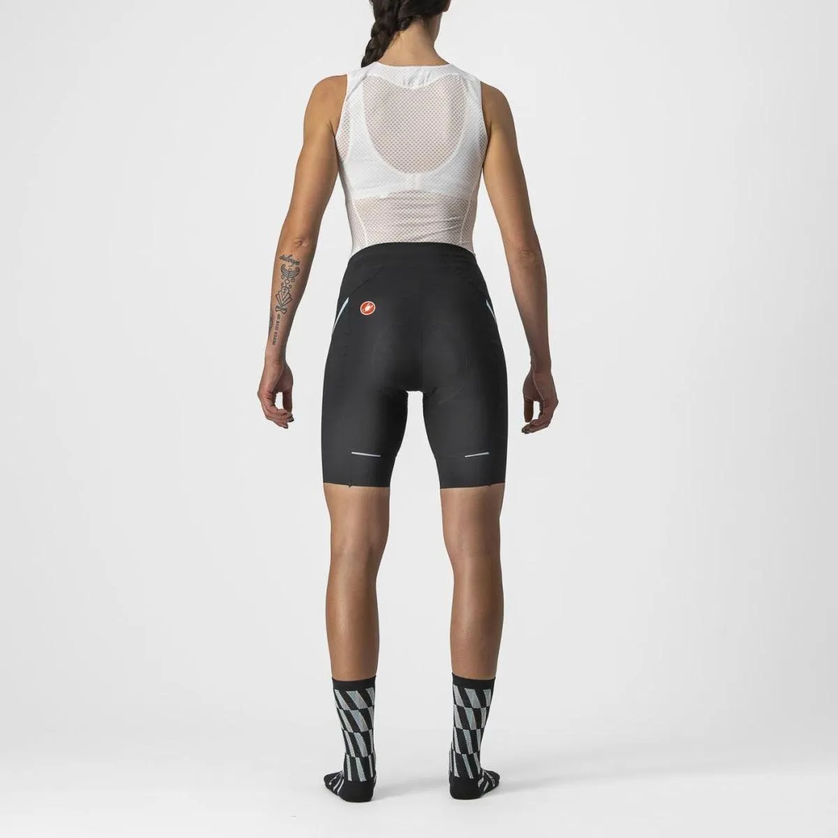 Castelli Velocissima 3 Womens Cycling Shorts (Black/Skylight)