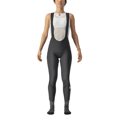 Castelli Velocissima DT Womens Cycling  Bib Tight (Black/Black Reflex)