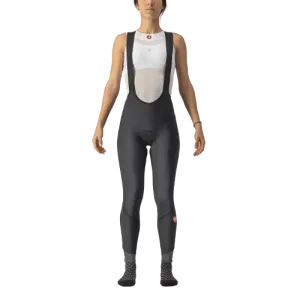 Castelli Velocissima DT Womens Cycling  Bib Tight (Black/Black Reflex)