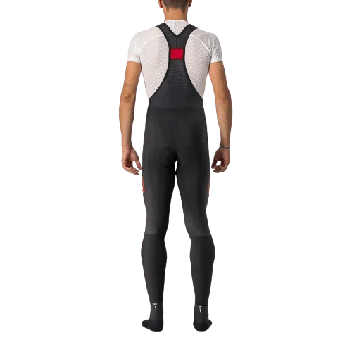 Castelli Velocissimo 5 Mens Cycling Bib Tight (Black/Red Reflex)