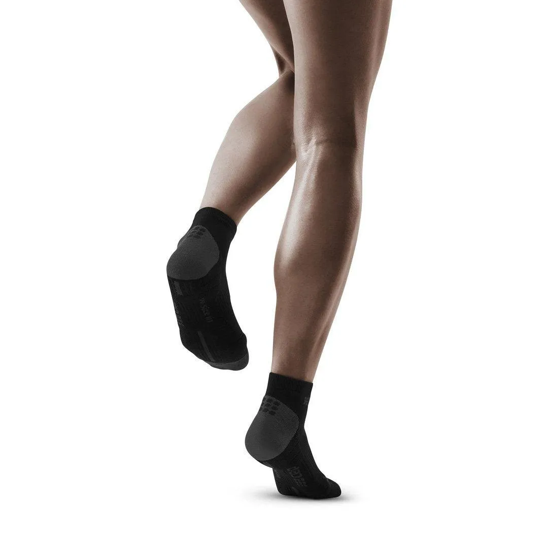 CEP Compression 3.0 Low Cut Women's Compression Socks (Black/Dark Grey)