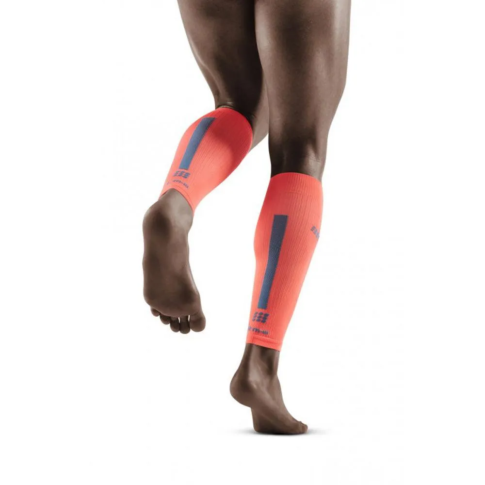 Cep Compression Calf Sleeves 3.0 (Coral/Grey)