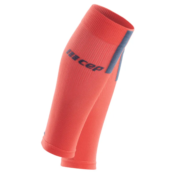 Cep Compression Calf Sleeves 3.0 (Coral/Grey)