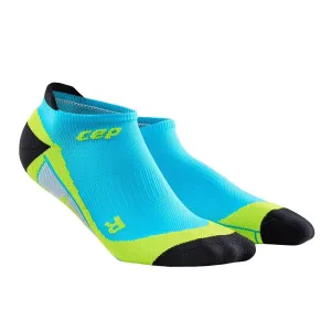 CEP Compression Dynamic  No Show Men's Compression Socks (Hawaii Blue/Green)