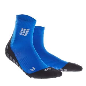 CEP Compression Griptech Short Men's Compression Socks (Blue)
