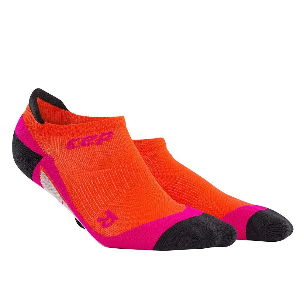 CEP Compression No Show Women's Compression Socks (Sunset/Pink)
