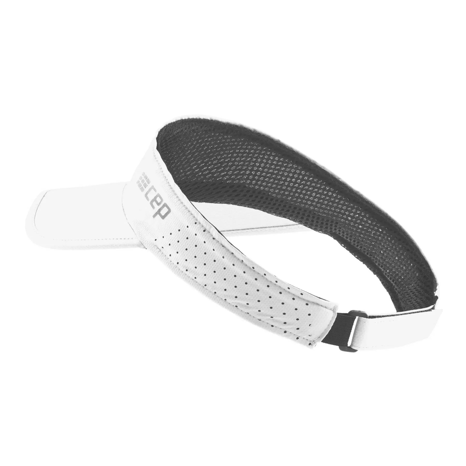 CEP Compression Run Visor Cap (White)