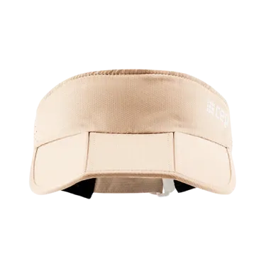 CEP Compression Run Visor Running Cap (Cream)