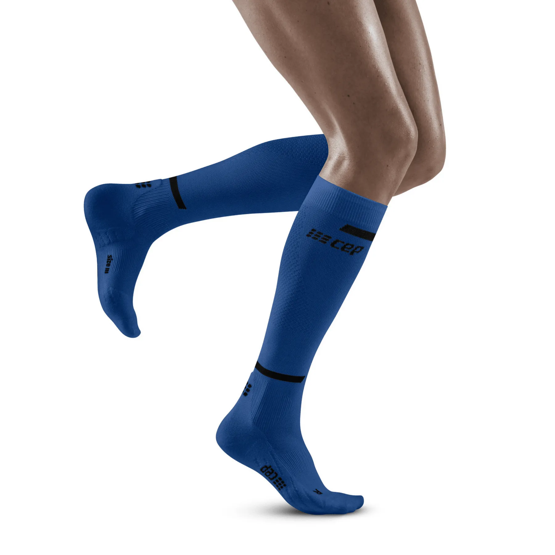 CEP Compression The Run Compression Tall 4.0 Women's Compression Socks (Blue)